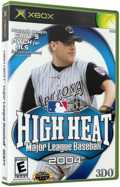 High Heat Major League Baseball 2004 (USA)3D boxes